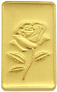 TBZ TheOriginal Beautiful Rose 24 (999) K 25 g Yellow Gold Coin