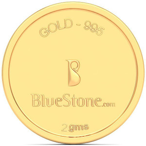 BlueStone 24 (995) K 2 g Gold Coin