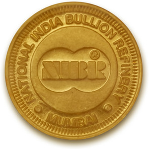 P.N.Gadgil Jewellers 24 (995) K 1 g Yellow Gold Coin