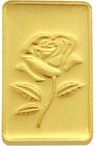 TBZ TheOriginal TBZ - The Original 10 Grm Rose 24KT 999 Gold Coin 24 (999) K 10 g Gold Coin