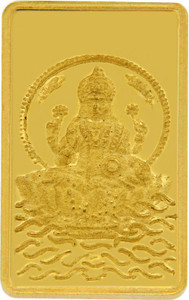 TBZ TheOriginal TBZ - The Original 1 Grm Laxmi 24KT 999 Gold Coin 24 (999) K 1 g Gold Coin