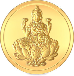 BlueStone Lakshmi 24 (995) K 2 g Yellow Gold Coin