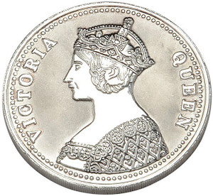 Om Gold Queen Victoria S 999 250 g Silver Coin