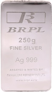 bangalore refinery s 999 250 g silver bar