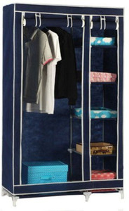 Anything & Everything Carbon Steel Collapsible Wardrobe