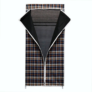 Online World Carbon Steel Collapsible Wardrobe
