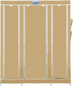 CbeeSo 10 Racks Stainless Steel Collapsible Wardrobe