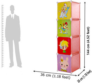 NHR Micro Fiber Collapsible Wardrobe