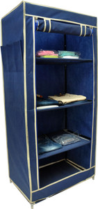 Solace Single Row Carbon Steel Collapsible Wardrobe