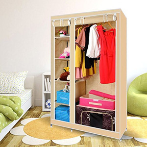 ShopyBucket Stainless Steel Collapsible Wardrobe