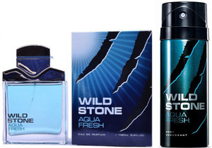 Wildstone Aqua Fresh Eau De Parfum With Aqua Fresh Deodrant Aqua