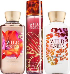 BATH BODY WORKS Wild Madagascar Vanilla Set Of 3 Price in