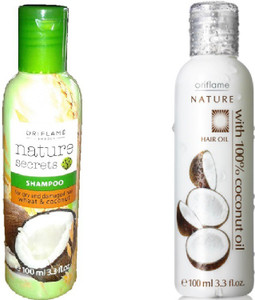 Oriflame Nature Hair Oil 100 Coconut Hair Oil 100 Ml Best Price In