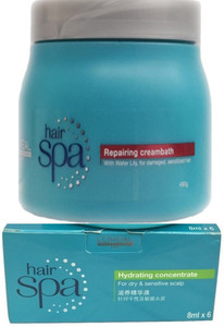 L Oreal Paris Hair Spa Hydrating Concentrate With Repairing Cream Bath Best Price In India L Oreal Paris Hair Spa Hydrating Concentrate With Repairing Cream Bath Compare Price List From L Loreal hair spa repairing cream bath hair treatment for damaged hair 1000ml. l oreal paris hair spa hydrating concentrate with repairing cream bathset of