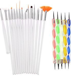 Lifestyle You 20pcs Nail Art Design Dotting Painting Drawing Uv Lifestyle You 20pcs Nail Art Design Dotting Painting Drawing Uv Polish Brush Pen Tools Set
