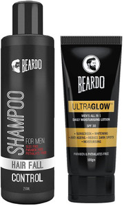 Beardo Hair Fall Control Shampoo For Men 250ml And Ultraglow