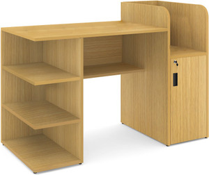 Unicos Scholar Engineered Wood Computer Desk Modular Finish Color