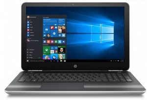 HP Core i5 7th Gen - (16 GB/2 TB HDD/Windows 10 Home/4 GB Graphics) 15-au113TX Laptop(15.6 inch, Natural SIlver, 2.03 kg)