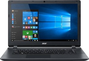 Acer ES 15 APU Quad Core A4 6th Gen - (4 GB/500 GB HDD/Windows 10 Home) ES1-521-899K Laptop(15.6 inch, Black)