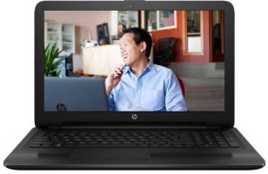 HP Pentium Quad Core - (4 GB/500 GB HDD/Windows 10 Home) 15-AY015TU Laptop(15.6 inch, Jack Black, 2.19 kg, With MS Office)