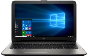HP APU Quad Core A8 6th Gen - (4 GB/1 TB HDD/Windows 10 Home) 15-af114AU Laptop(15.6 inch, Turbo SIlver Color With Diamond & Cross Brush Pattern, 2.19 kg)