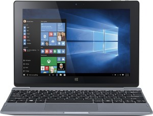Acer One 10 Atom Quad Core 5th Gen - (2 GB/32 GB EMMC Storage/Windows 10 Home) S1002-15XR Laptop(10.1 inch, Dark SIlver, 1.19 kg)
