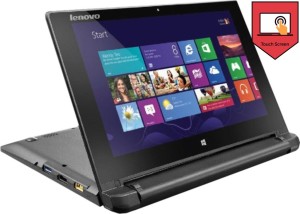 Lenovo Flex 10 Celeron Dual Core 4th Gen - (2 GB/500 GB HDD/Windows 8 Pro) Flex 10 Business Laptop(10 inch, Black, 1.2 kg)