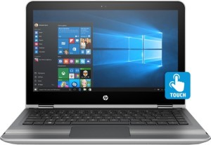 HP Core i7 7th Gen - (8 GB/256 GB SSD/Windows 10 Home) 13-U135TU x360 2 in 1 Laptop(13.3 inch, Natural SIlver, 1.66 kg)