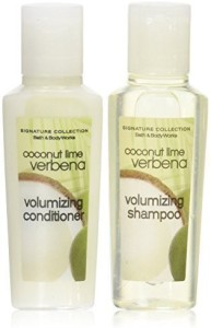 Generic Bath Body Works Volumizing Coconut Lime Verbena Shampoo Conditioner Lot Of 24 12 Of Each 075oz Bottles Total Of 18oz236 Ml