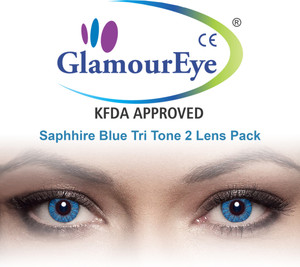 glamour eye sapphire blue