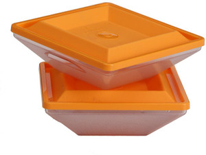 Richcraft New Shape Glass Container With Cap And Trandy Design - 600 ml Glass Multi-purpose Storage Container