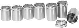 Dynore Kitchen Storage With See Through Lid - 500 ml, 750 ml, 1000 ml, 1250 ml, 1500 ml, 1750 ml, 2000 ml Stainless Steel Food Storage