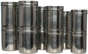 Deep - 1500 ml, 2000 ml, 2500 ml, 3000 ml, 3500 ml, 4000 ml Stainless Steel Multi-purpose Storage Container