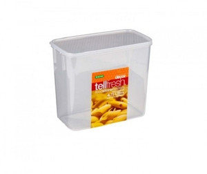 Decor Tellfresh Oblong Tall 4.75 L - 4750 ml Plastic Food Storage