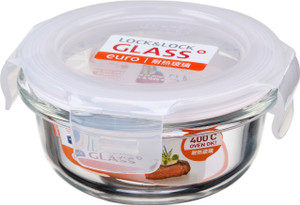 Lock & Lock Euro Round Bake and Store - 130 ml Glass Food Storage