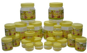 Sunpet Bonito 104080-24 - 500 ml, 100 ml, 50 ml, 30 ml Plastic Multi-purpose Storage Container