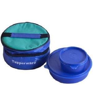 Tupperware 2 Piece container with bag - 580 ml Plastic Food Storage