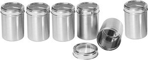 Dynore Set of 6 - 1000 ml Stainless Steel Food Storage