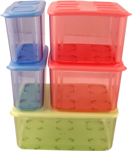 Tupperware Clara Box Set - 7130 ml Plastic Multi-purpose Storage Container