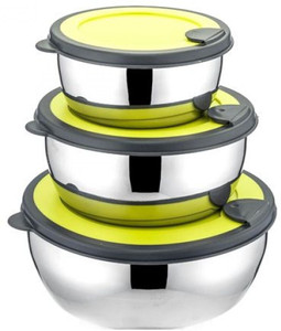 Caryn best hold - 2500 ml Steel, Plastic Multi-purpose Storage Container