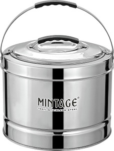 Mintage Hot Pot - 7500 ml Stainless Steel Food Storage
