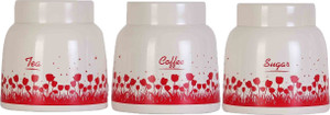 Dynore Pyramid - 1 L Stainless Steel Tea, Coffee & Sugar Container