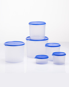 Varmora Kitchen Mate Round full set - 14.45 L Polypropylene Food Storage