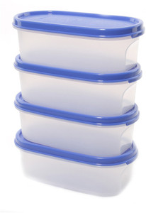 Tupperware MM Oval - 2000 ml Plastic Food Storage