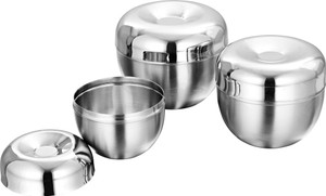 MINTAGE - 1 L Stainless Steel Multi-purpose Storage Container