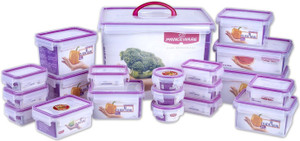 Princeware - 12.6 L, 110 ml, 190 ml, 970 ml, 1.19 L, 260 ml, 730 ml, 1.81 L, 500 ml Plastic Multi-purpose Storage Container