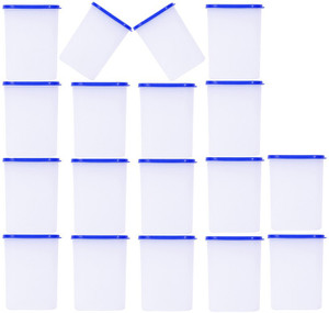 Tallboy Space Saver Madular 18PC - 2400 ml Plastic Multi-purpose Storage Container