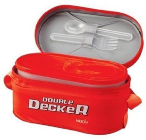 Milton Double Decker lunch box - 700 ml Plastic Multi-purpose Storage Container