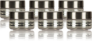 GPET Silver Line 50ml - Set of 6 - 50 ml Plastic Food Storage