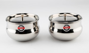 Embassy Venus Pot (Size 2) - 1200 ml Stainless Steel Multi-purpose Storage Container